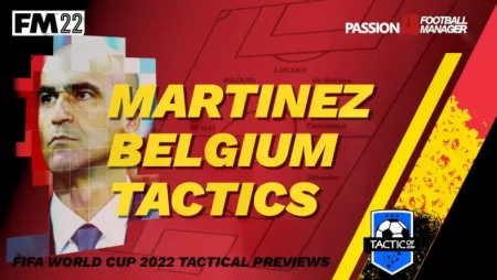 Roberto Martinez Belgium Tactics - World Cup 2022 Tactical previews