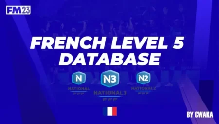 FM23 French Lower League Database