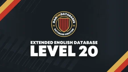 FM24 English Lower leagues level 20 database for Football Manager 2024