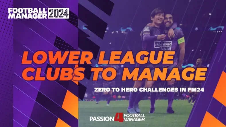 Football Manager 2024 Lower League Clubs to Manage