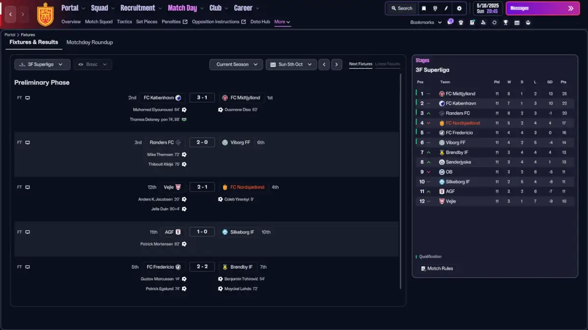 Football Manager 26 Winter Transfers & Data Update - What to Expect from FM26 (26.2) Update 3 FM26 26.2 update brings fullscreen fixture & results page