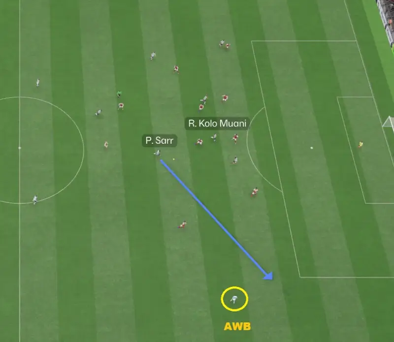 Football Manager 26: Most Overpowered Player Roles | FM26 Meta Roles 8 The Advanced Wing-Back in progression phase - FM26 Meta Roles