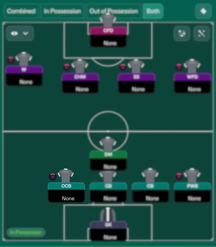 The Powerful Overlapping Centre-Back Role | FM26 Best Player Roles 6 Overlapping centre-back in back four formations on FM26