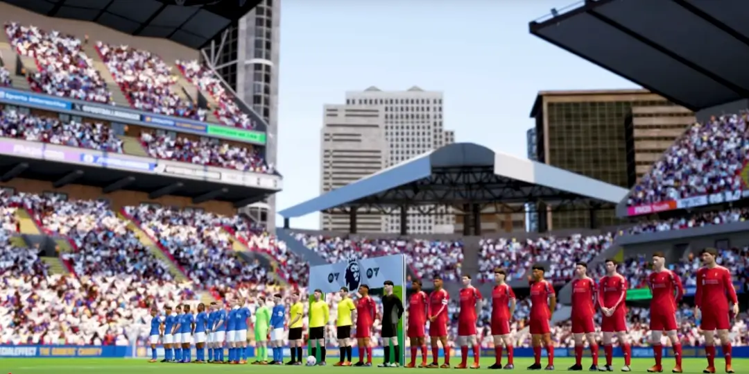 Football Manager 2026: Everything You Need to Know About FM26, incl Release Date, Features & Best Prices 6 FM26 Screenshot of player presentations before matches on Football Manager 26