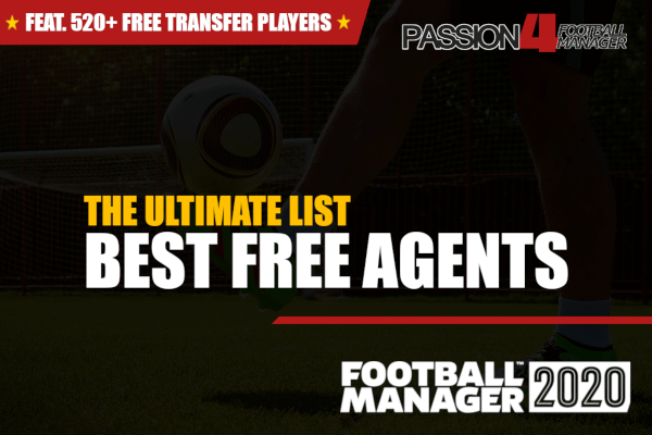 Football Manager 2020 best free agents