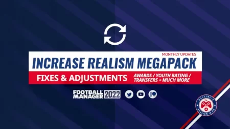 Football Manager 2022 Increase Realism Megapack