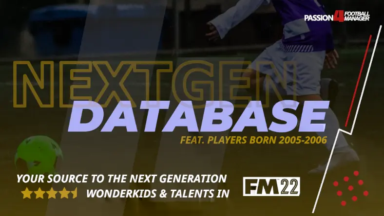 Football Manager 2022 Next Generation Database