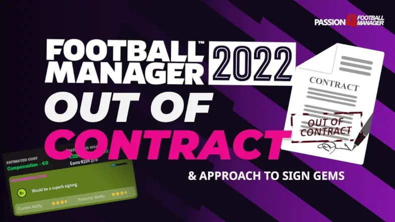 Football Manager 2022 out of contract players