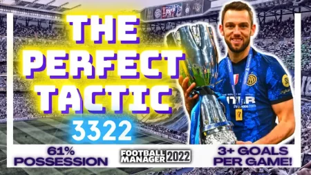 Football Manager 2022 The Perfect 3-3-2-2 tactic by GG513FM