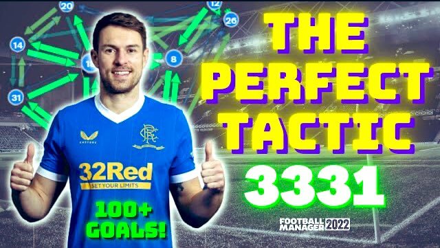Football Manager 2022 Perfect 3-3-3-1 tactic