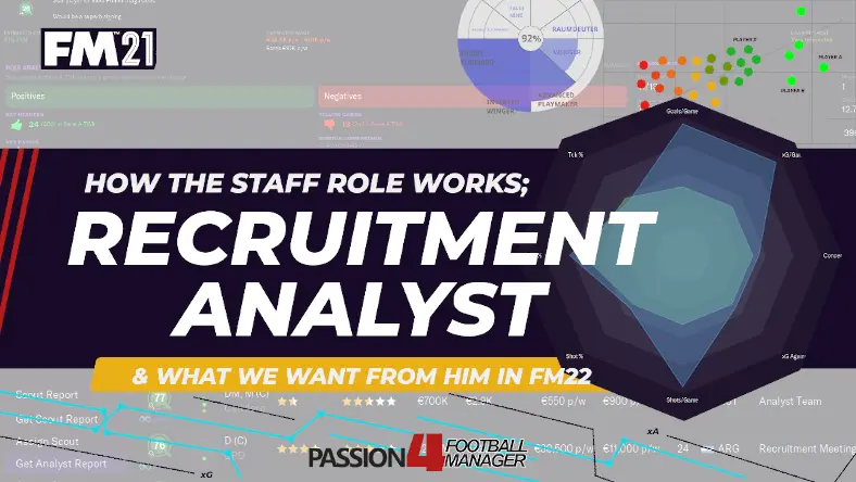 Football Manager 2022 staff role recruitment analyst explained
