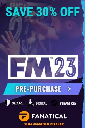 Football Manager 2023 pre-order - save 30% OFF
