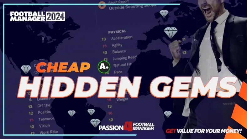 Football Manager 2024 Cheap Hidden Gems