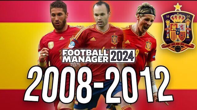 Football Manager 2024 tactical emulation of Spains 2008-2012 Tiki-Taka tactics