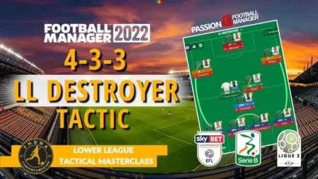 4-3-3 LL Destroyer - Football Manager Lower League Tactical Masterclass