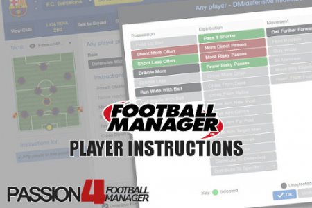 Football Manager Player Instructions
