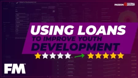 Using loans to improve youth development on Football Manager