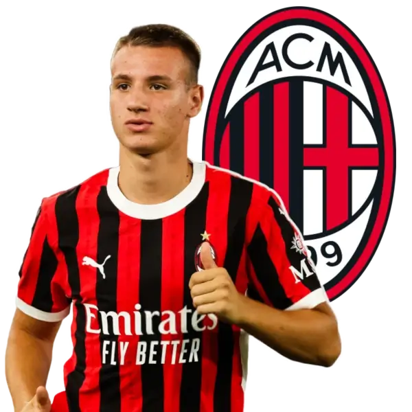 Football Player Profile Francesco Camarda AC Milan Wonderkid