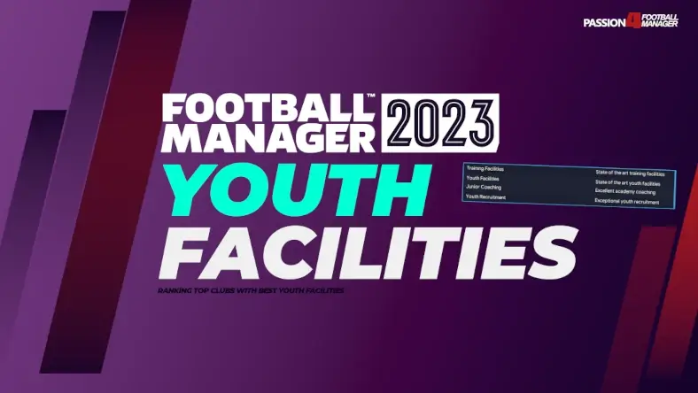 Football Manager 2023 clubs with best training facilities