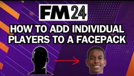 how to add individual player faces on Football Manager