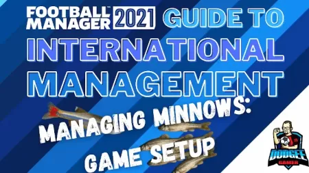 How to Set up international management save in FM21