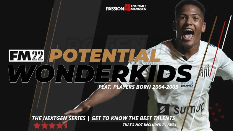 Potential Football Manager 2022 Wonderkids