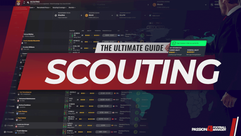 Ultimate Football Manager 2023 scouting guide