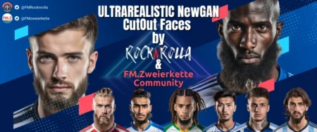 Ultrarealistic Newgan Faces Megapack for Football Manager 2024 by RockNRolla